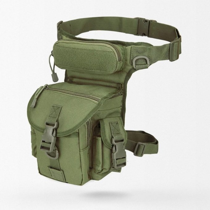 Tactical waist leg bag OD Green