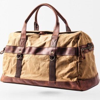 Vintage military duffle bag Khaki