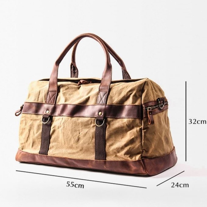 Vintage military duffle bag
