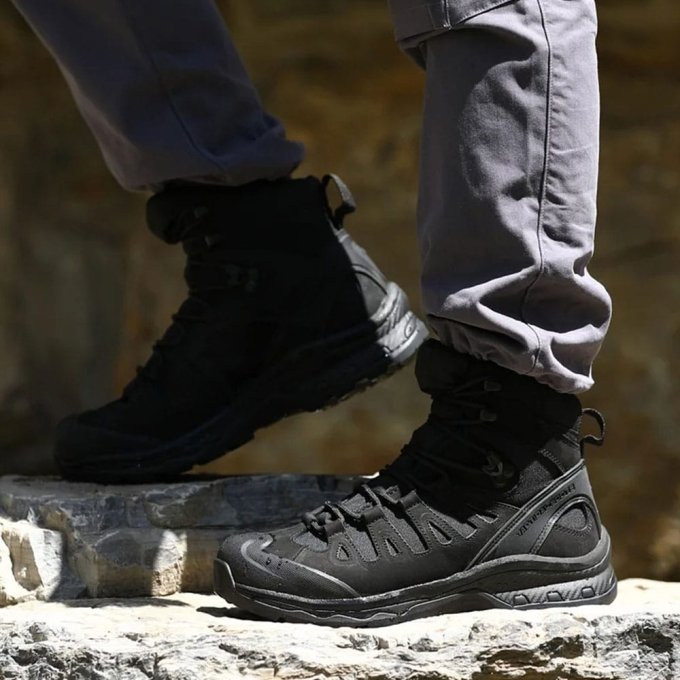 Waterproof Hiking Boots Black