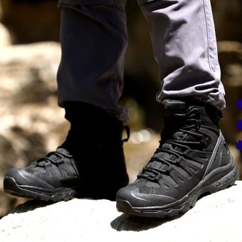 Waterproof Hiking Boots Black