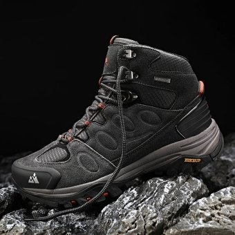 Waterproof Suede Hiking Boots Grey