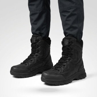 Black military boots “Waerta”