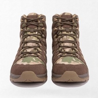 Camouflage mid tactical boots Multicam