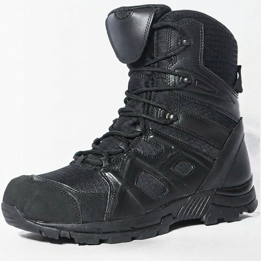 Tactical lightweight hiking boots Black