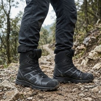 Tactical lightweight hiking boots Black
