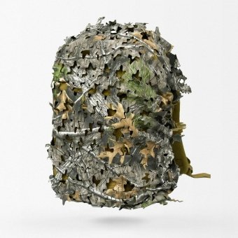 3D Backpack ghillie cover - Hunting Camo
