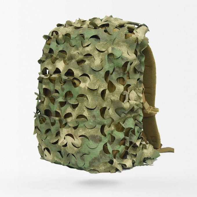 3D Camo Backpack ghillie cover - Atacs FG