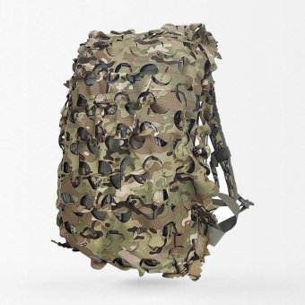 3D Camo Backpack ghillie cover - Multicam