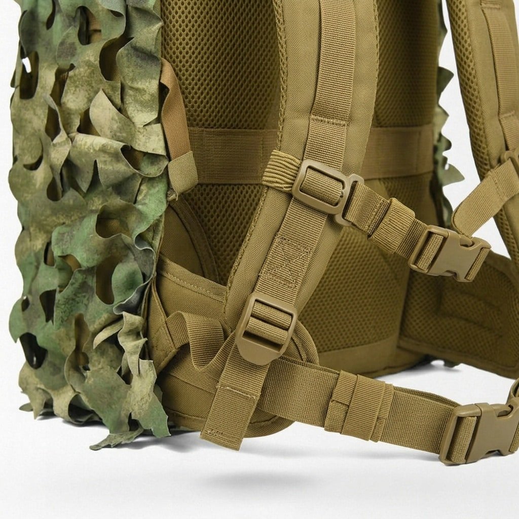 3D Camo Backpack ghillie cover – Atacs FG