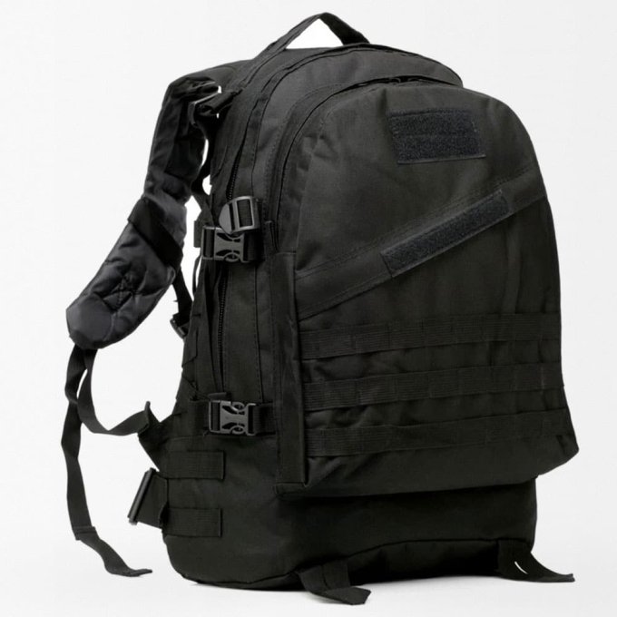 40L tactical backpack Black