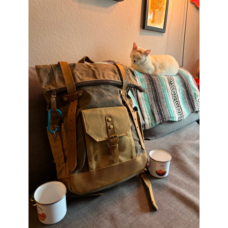 Military backpack vintage photo review
