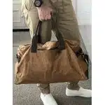 Vintage military duffle bag photo review