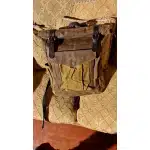 Vintage military canvas backpack photo review