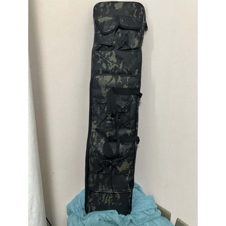 Black multicam rifle bag photo review