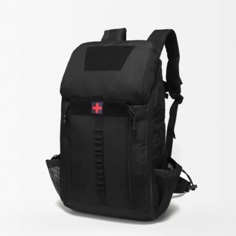 Black medical tactical backpack