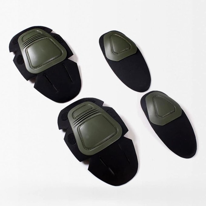 Combat knee and elbow pads G2-G3 OD Green