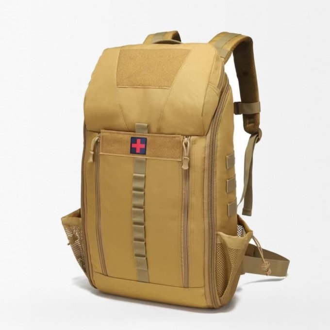 Coyote Brown medical tactical backpack