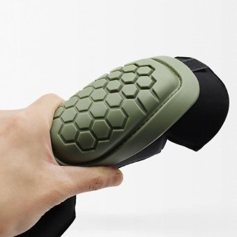 Green combat pants knee pads - G4