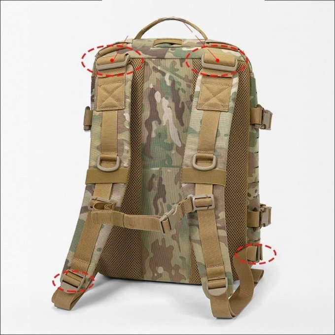 MOLLE Backpack for plate carrier