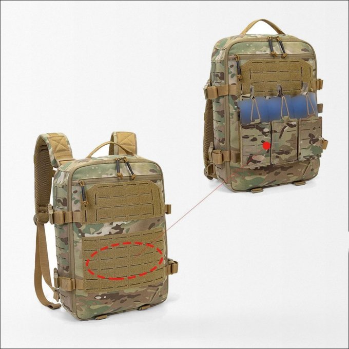 MOLLE Backpack for plate carrier