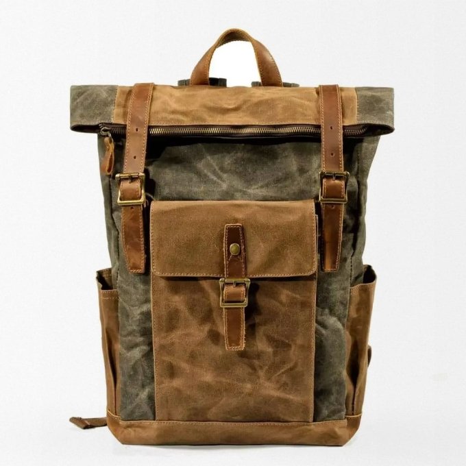 Military backpack vintage Olive