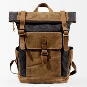 Military backpack vintage Grey
