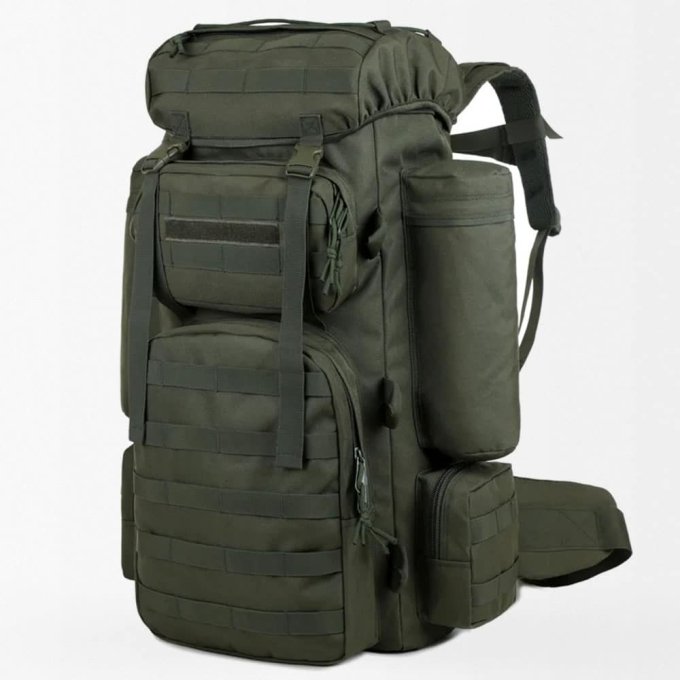 Military hiking backpack Army Green
