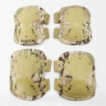 Multicam tactical elbow and knee pads