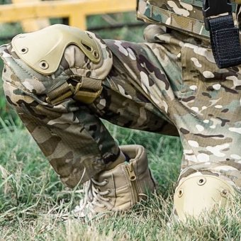 Multicam tactical elbow and knee pads