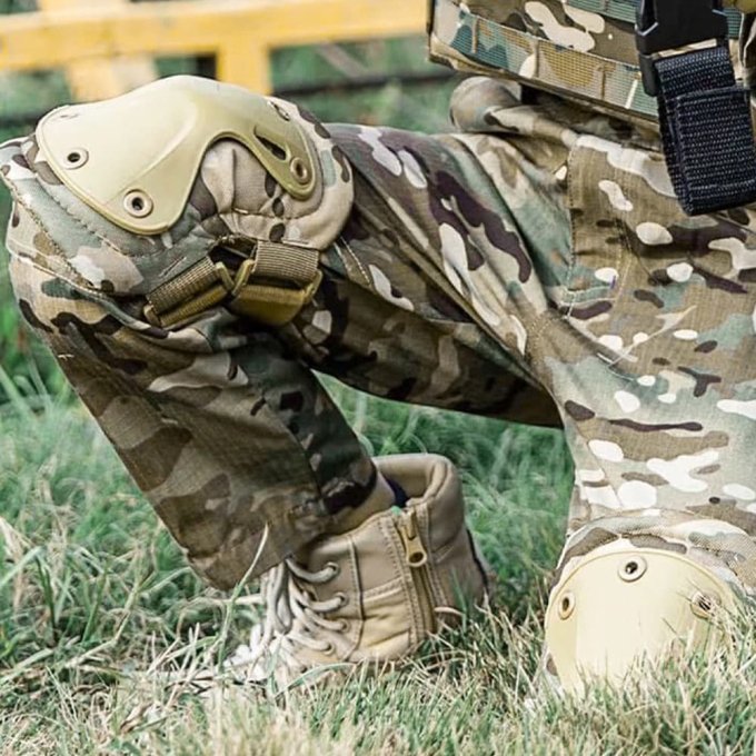 Multicam tactical elbow and knee pads