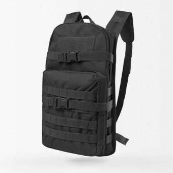 Tactical hydration pack molle Black