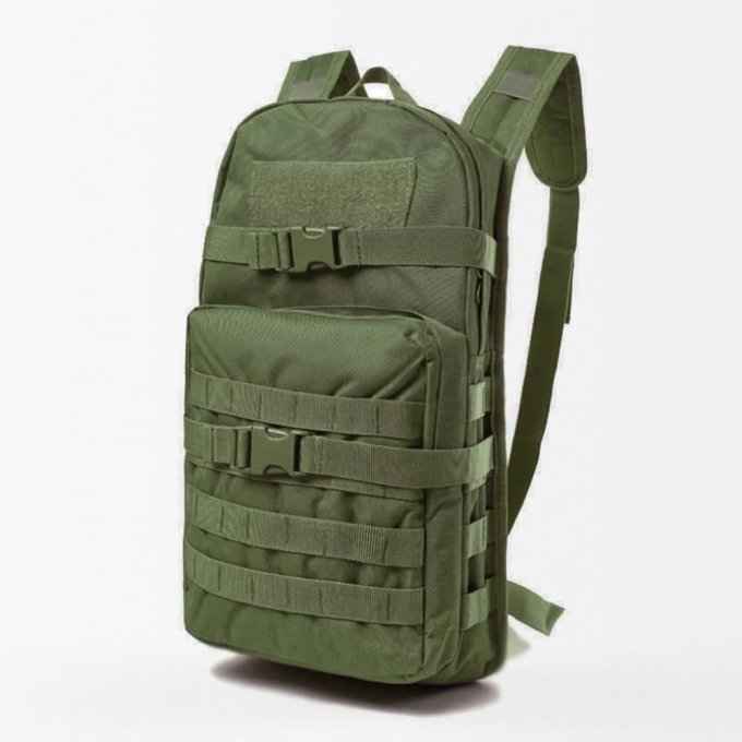 Tactical hydration pack molle Olive