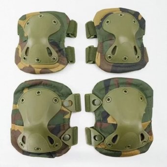 Woodland Tactical elbow and knee pads