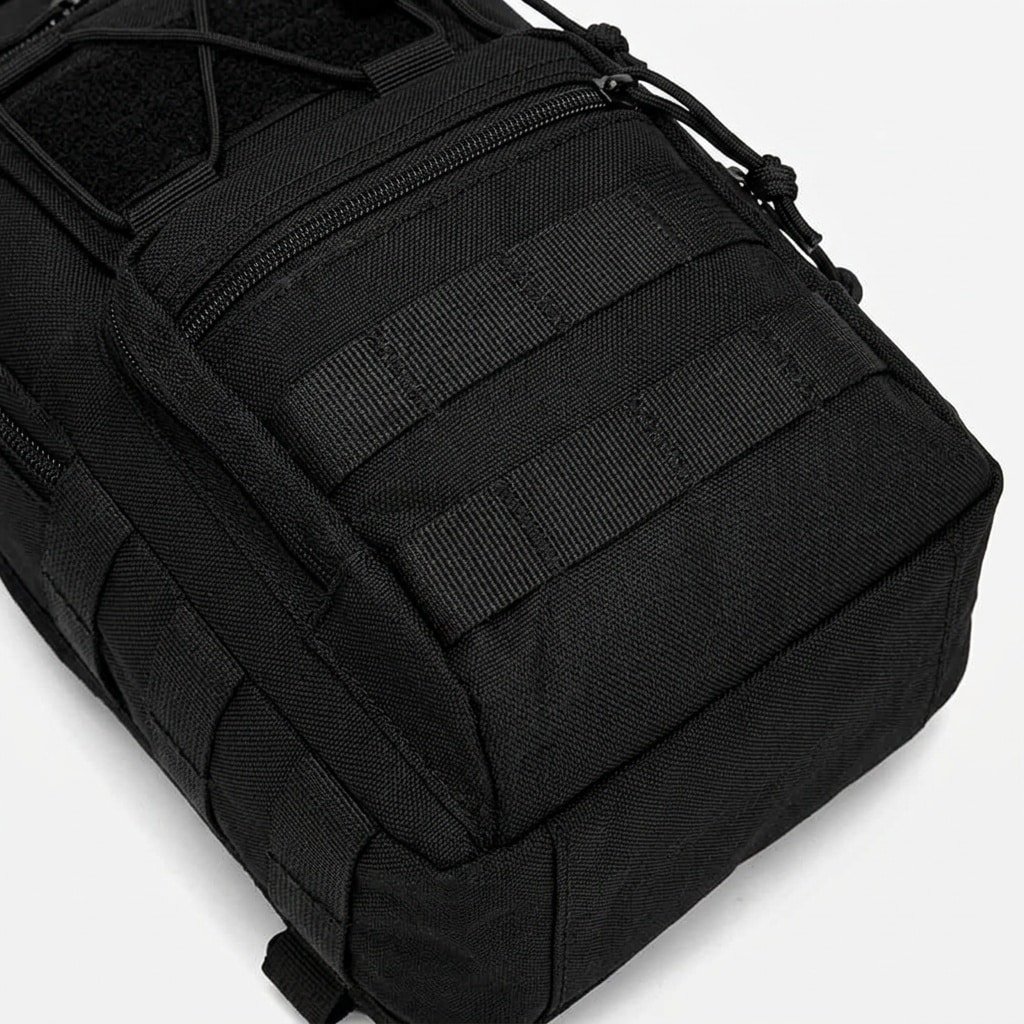 Tactical shoulder bag black - Image 3