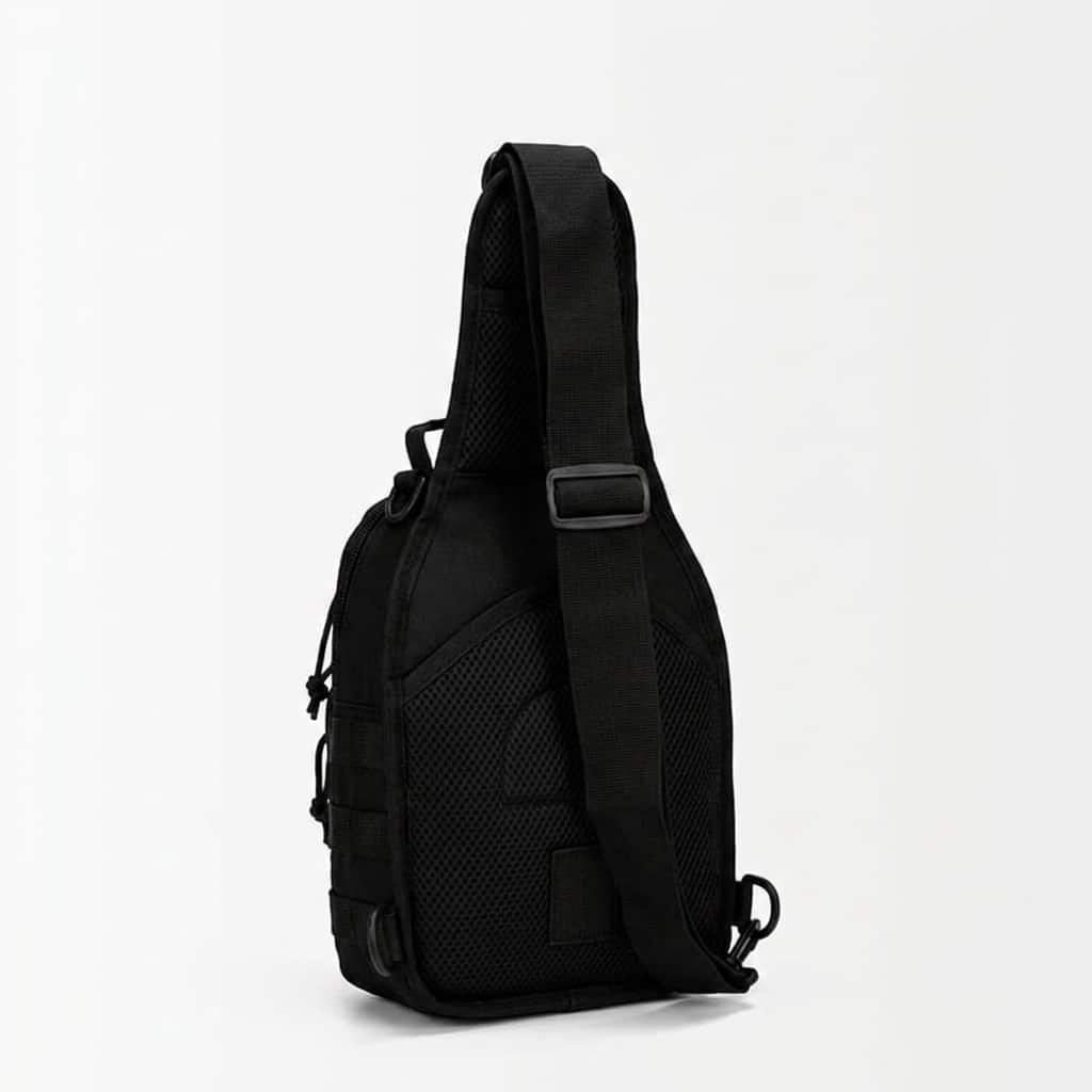 Tactical shoulder bag black - Image 2