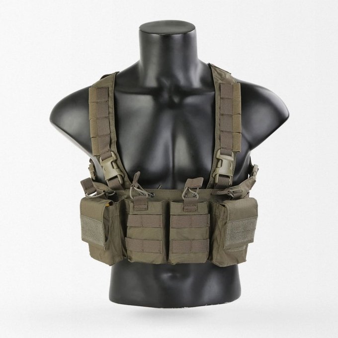 4 Mags recon chest rig Ranger Green