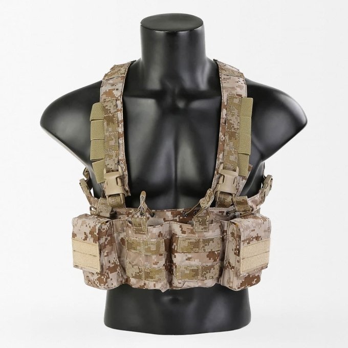 4 Mags recon chest rig AOR 1