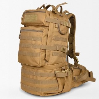 50L molle tactical backpack Coyote Brown