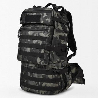50L molle tactical backpack Black Multicam