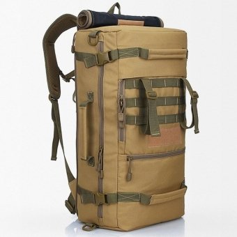 50L multifunctional military backpack Khaki
