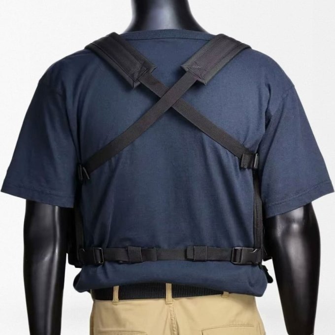 8 mag Black ak chest rig