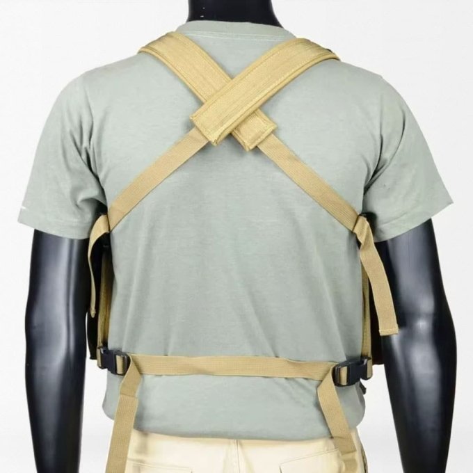 8 mag Tan ak chest rig
