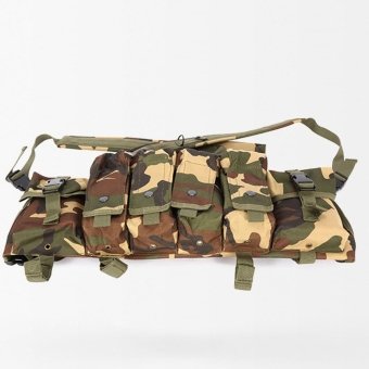 8 mag woodland ak chest rig