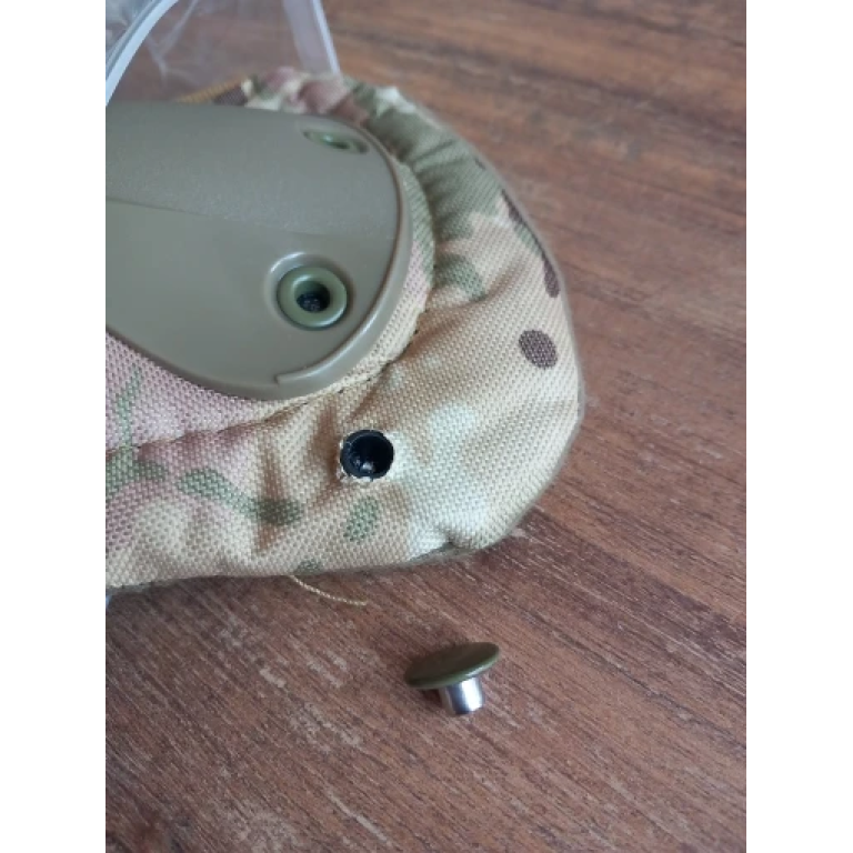 Black tactical elbow and knee pads photo review