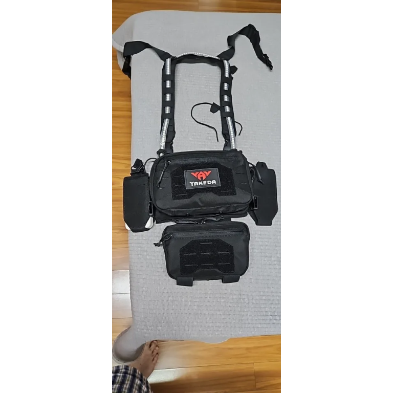 Laser cut molle chest rig "YKD" photo review