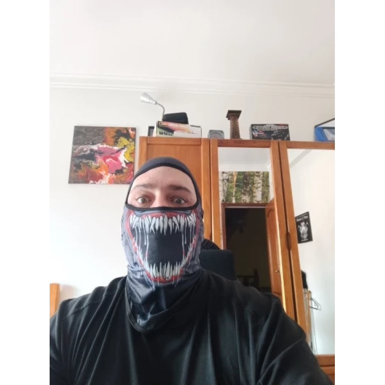 Venom balaclava photo review