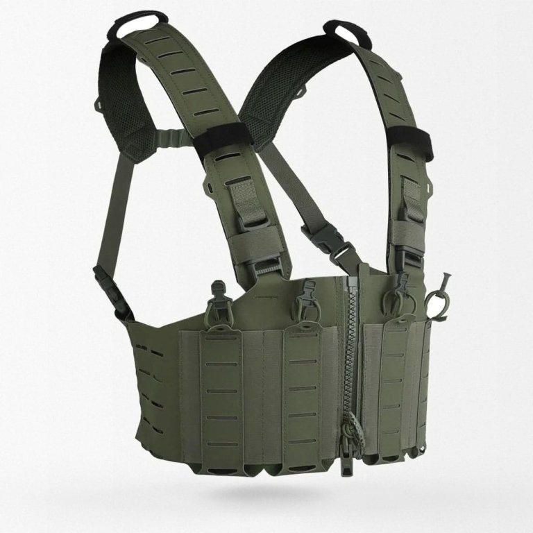 AR 15 Chest Rig With Front Zipper