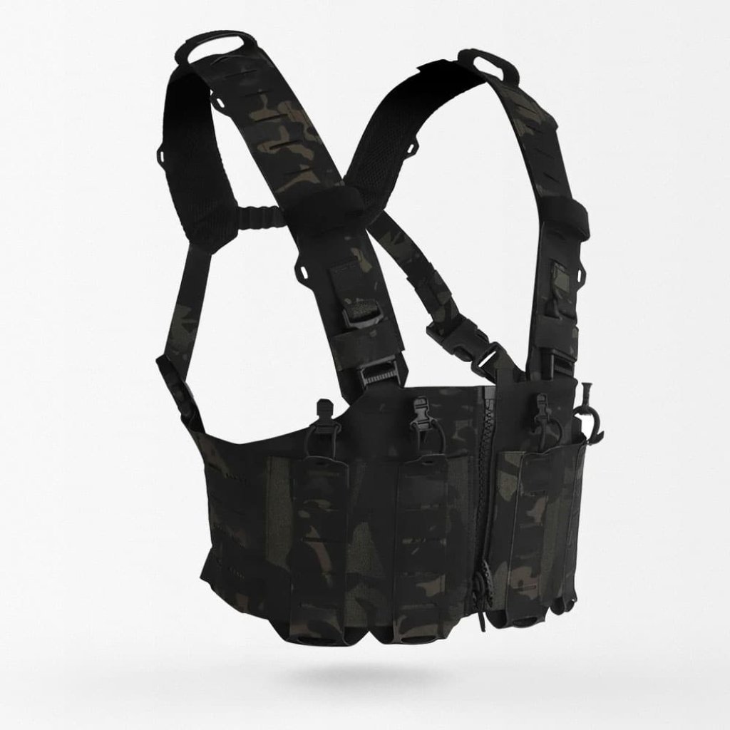 AR 15 Chest Rig With Front Zipper 