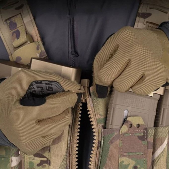 AR 15 chest rig with front zipper "SF"